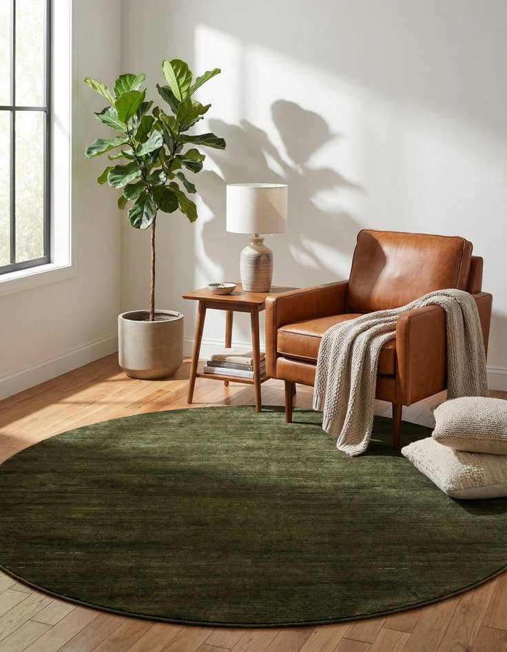 Detail image of 7' 10 x 7' 10 Finsbury Round Rug