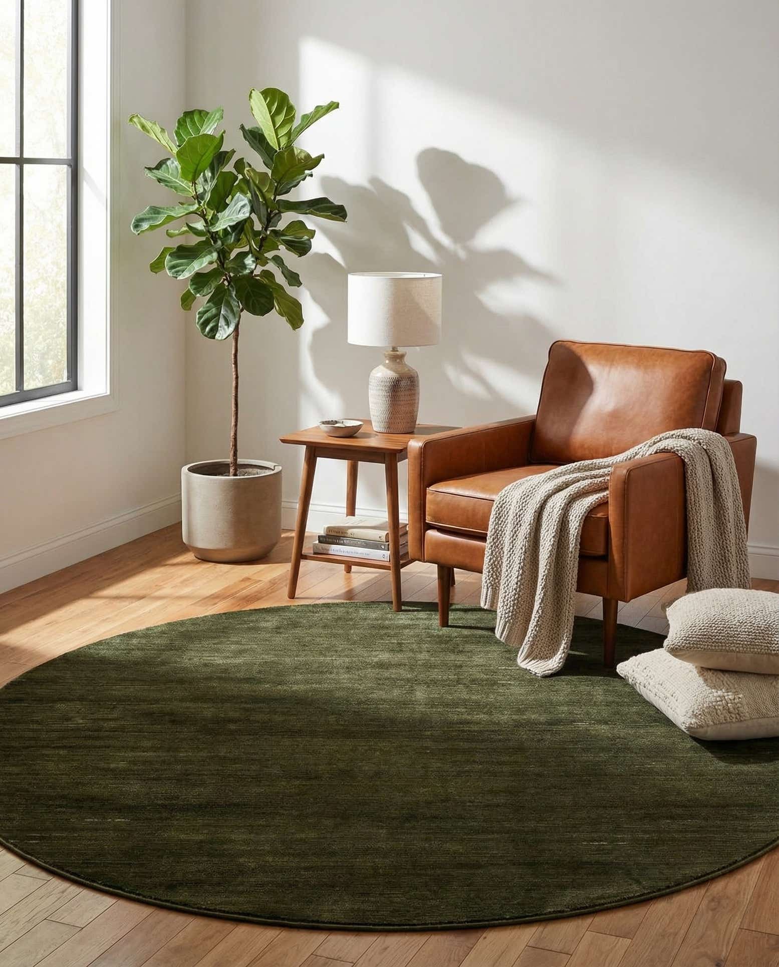 7' 10 x 7' 10 Finsbury Round Rug