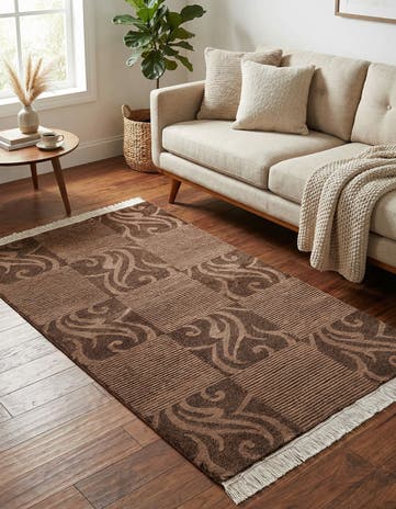 2' 7 x 5' Hand Knotted Darya Wool Rug