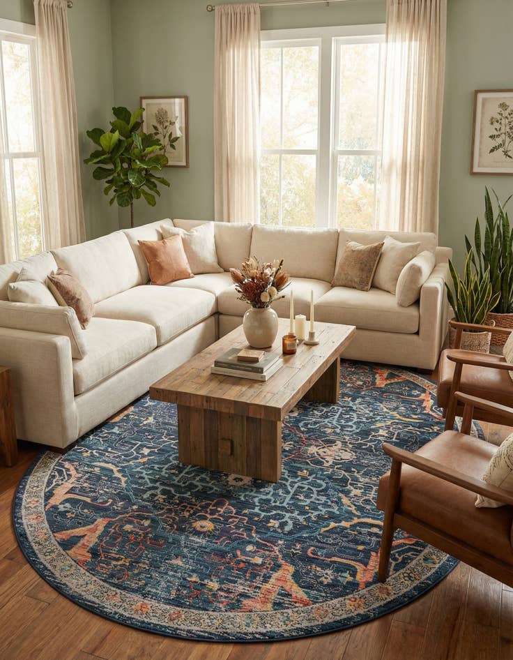 Detail image of 7' 10 x 10' 2 Lola Oval Rug