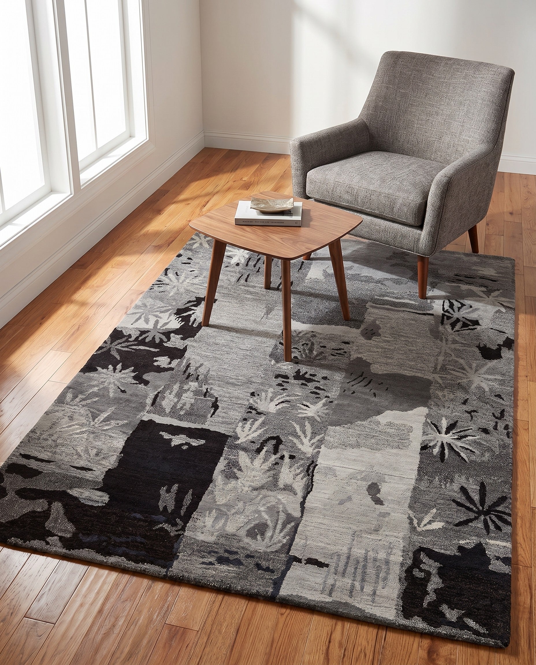 4' x 6' Hand Knotted Tibet Wool Rug