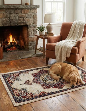 Cream Eden Rug