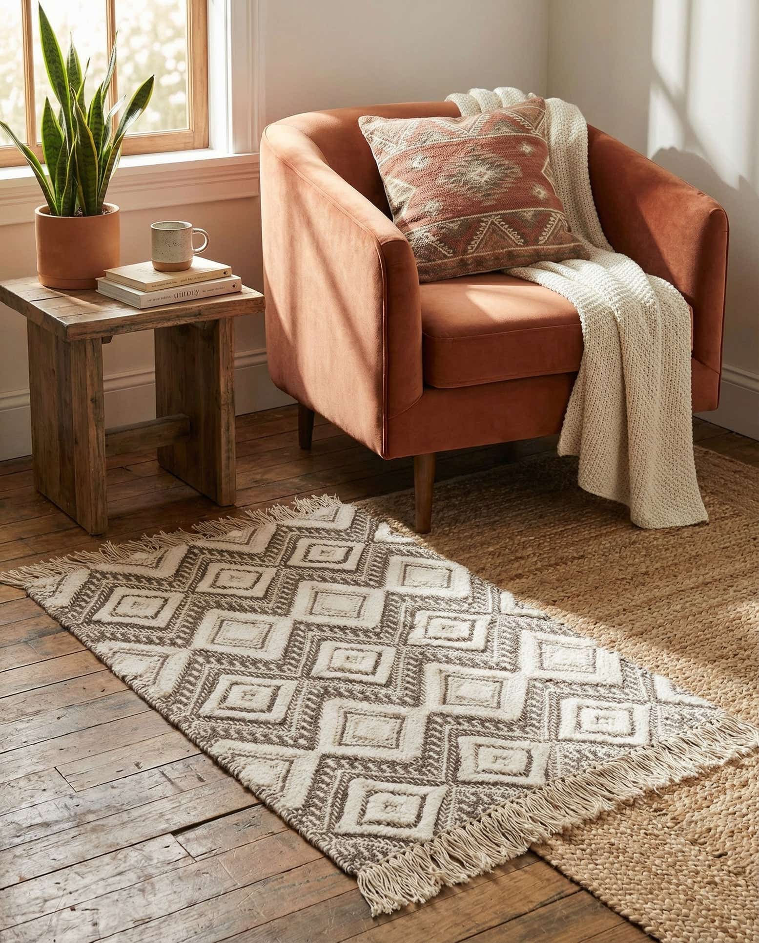 2' 2 x 3' 1 Handmade Braided Jute Rug
