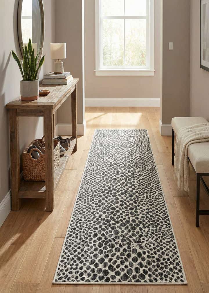 2' x 8' Easy-Clean Jill Zarin Cape Town Indoor / Outdoor Runner Rug