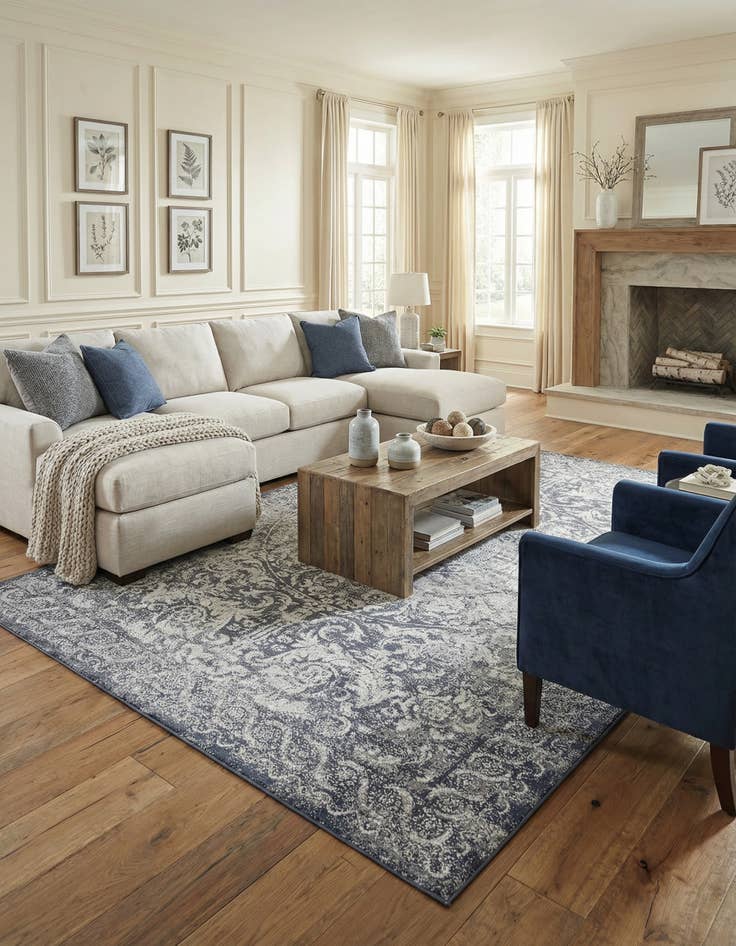 Detail image of 10' x 14' 5 Villa Rug