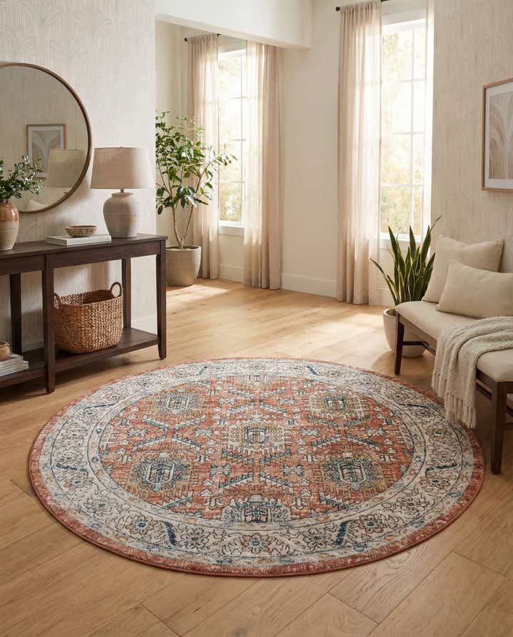 7' x 7' Nyla Round Rug