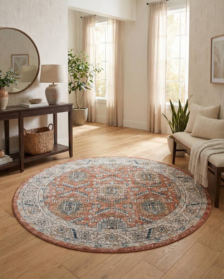 Detail image of 7' x 7' Nyla Round Rug