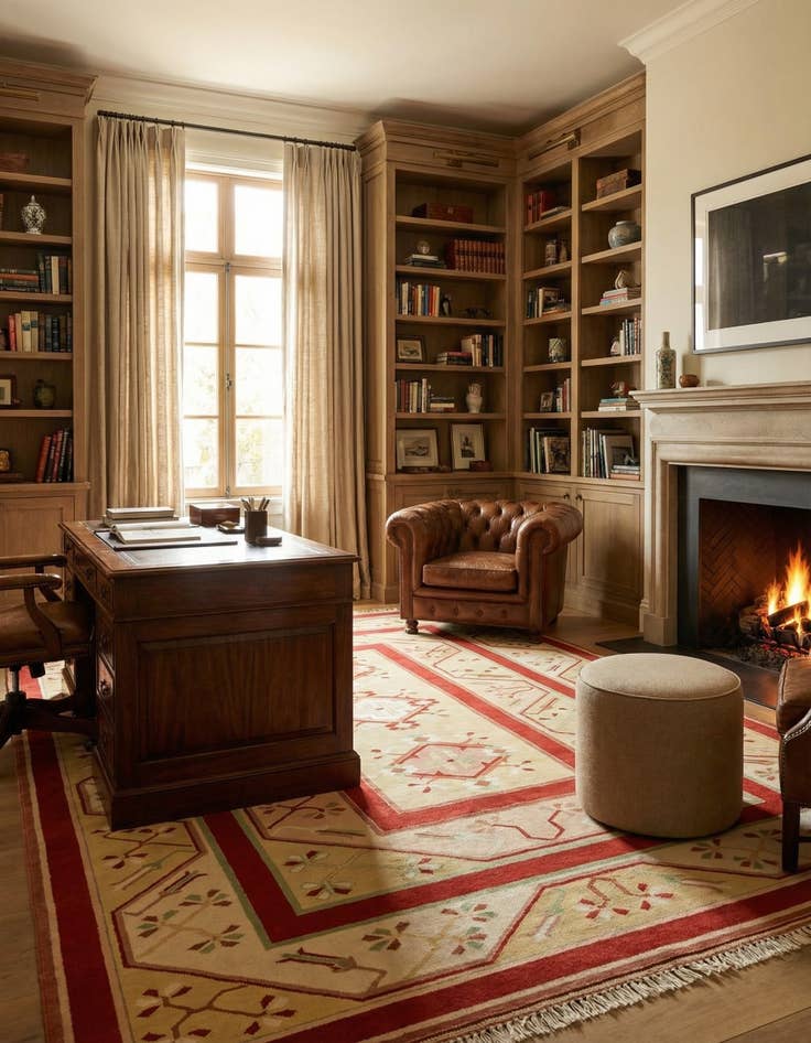 Detail image of 7' 2 x 10' 9  Hand Knotted Anatolian Oriental Wool Rug