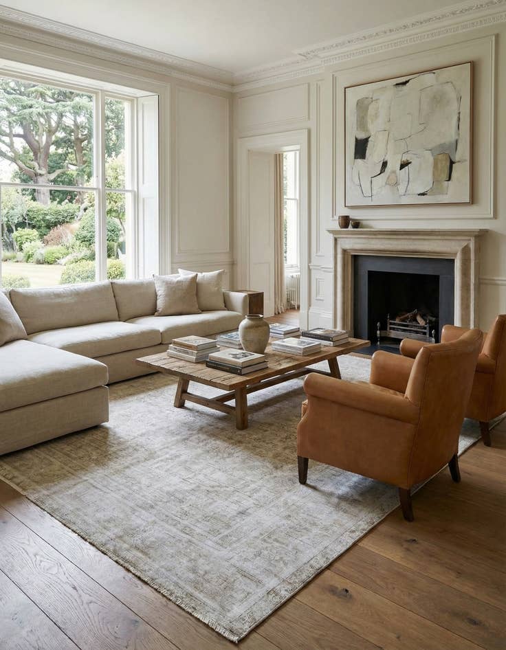 Detail image of  9' x 12' 8  Hand Knotted Ultra Vintage Persian Wool Rug