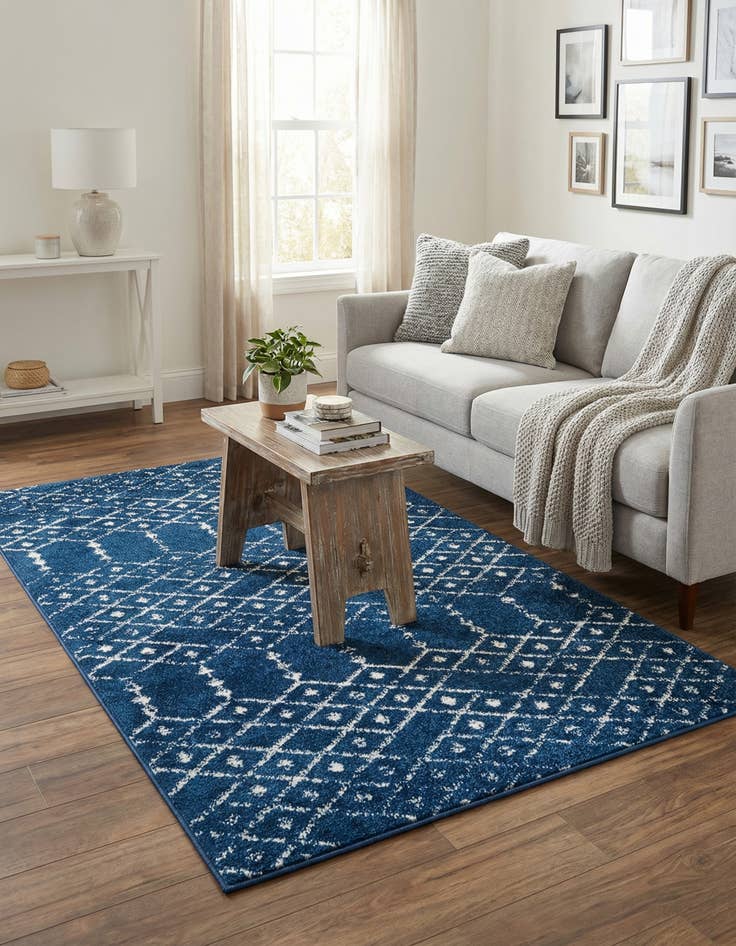 Detail image of  3' 3 x 5' 3 Paxon Trellis Rug