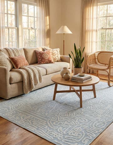 6' x 9' Washable Timeless Rug