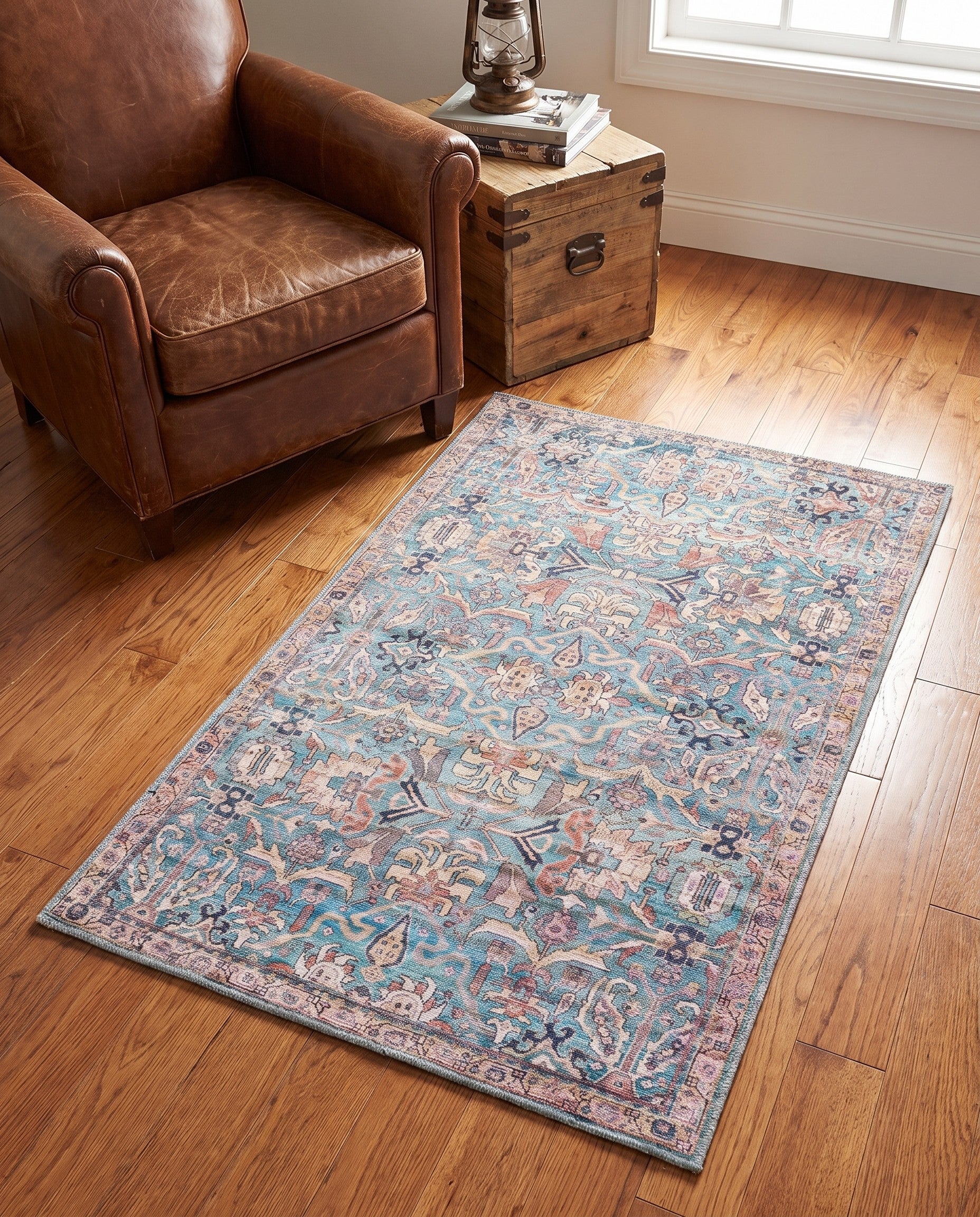 3' 3 x 5' 3 Washable Nostalgia Rug