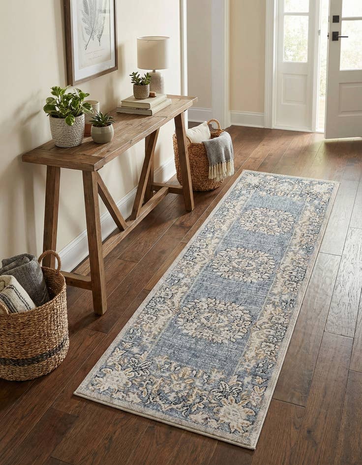 Detail image of  2' x 6' Eco Traditional Runner Rug