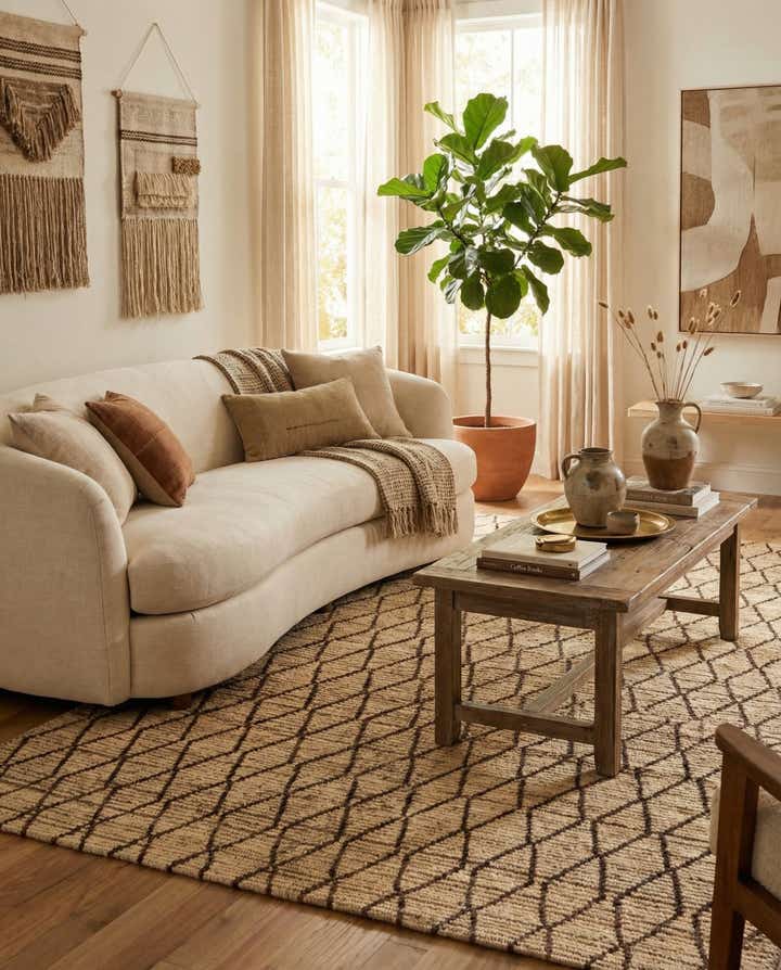 5' 2 x 6' 4 Hand Knotted Darya Wool Rug