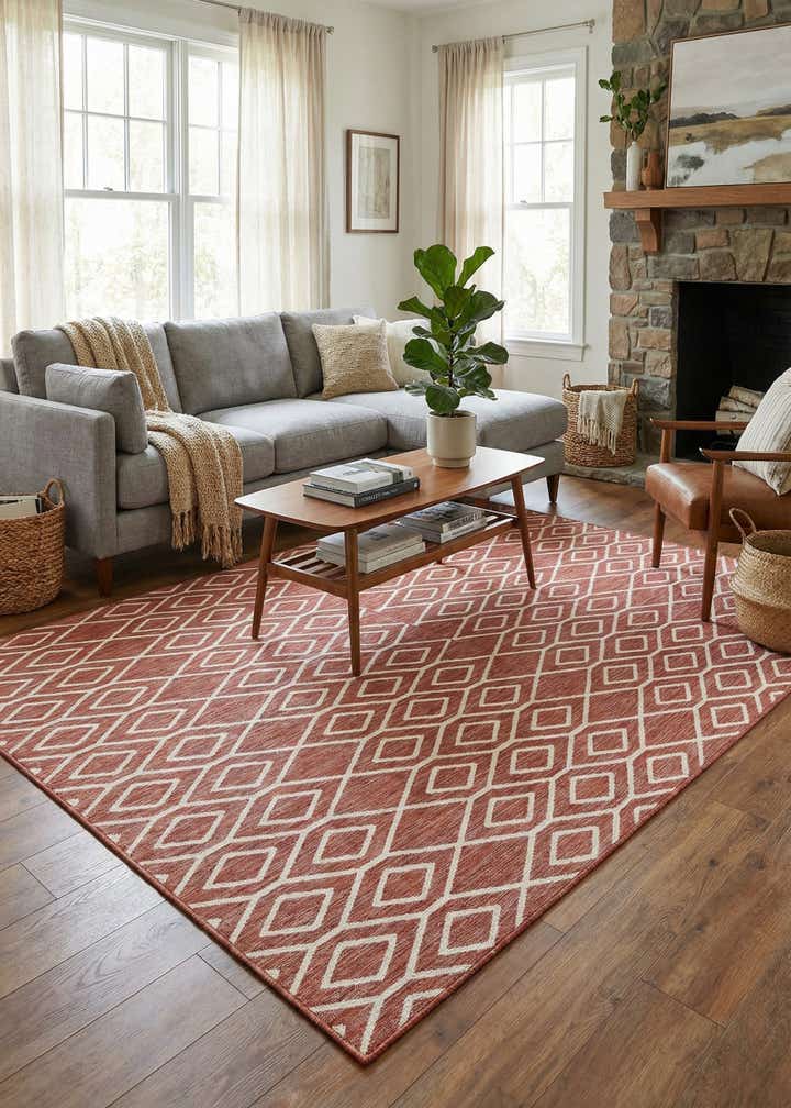 9' x 12' Easy-Clean Jill Zarin Turks and Caicos Indoor / Outdoor Rug