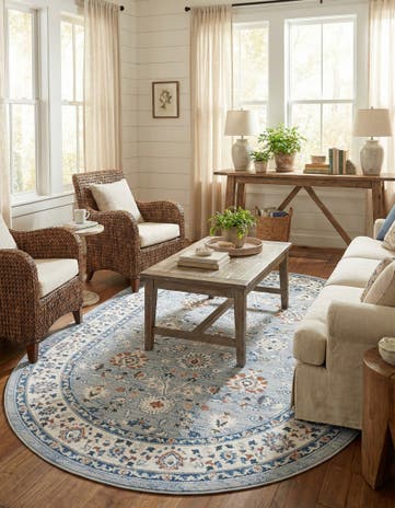 6' 1 x 9' Charlotte Oval Rug