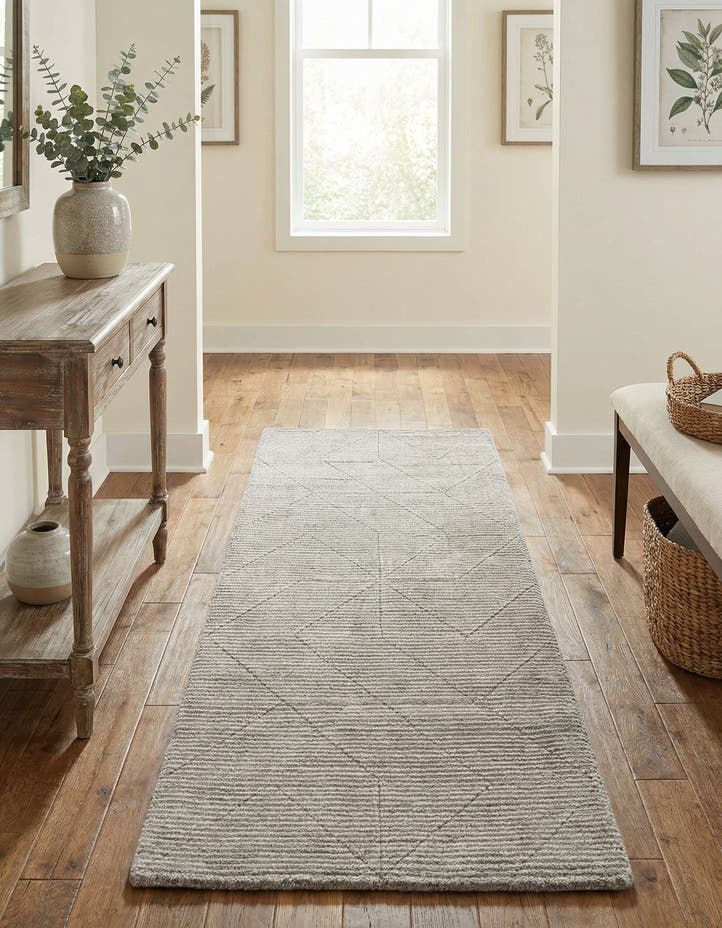 2' x 5' 1 WoolCraft Geometric Run...