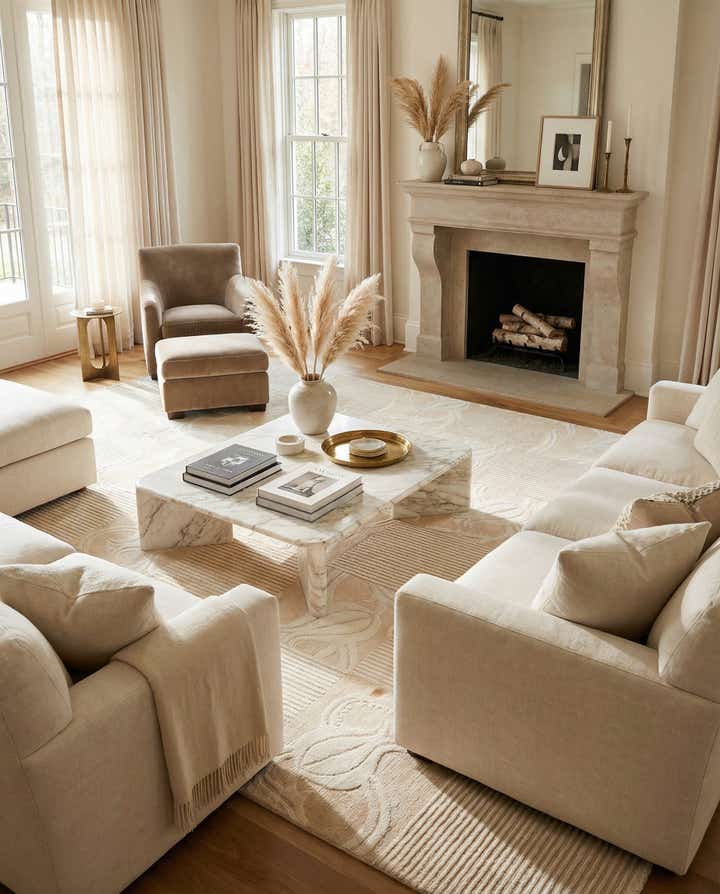 8' 1 x 9' 10 Hand Knotted Darya Wool Rug