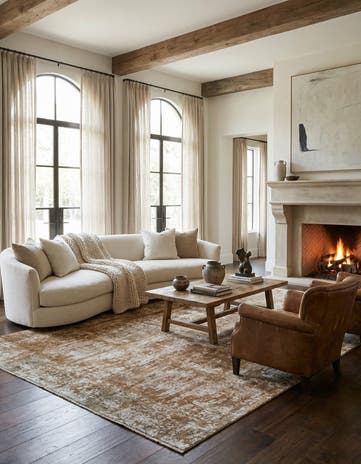 7' 5 x 12' 1 Hand Knotted Ultra Vintage Persian Wool Rug
