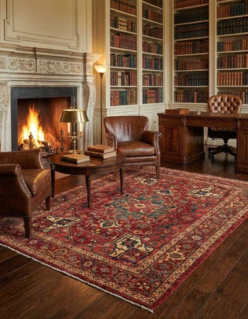 5' 11 x 7' 10 Serapi Wool Rug