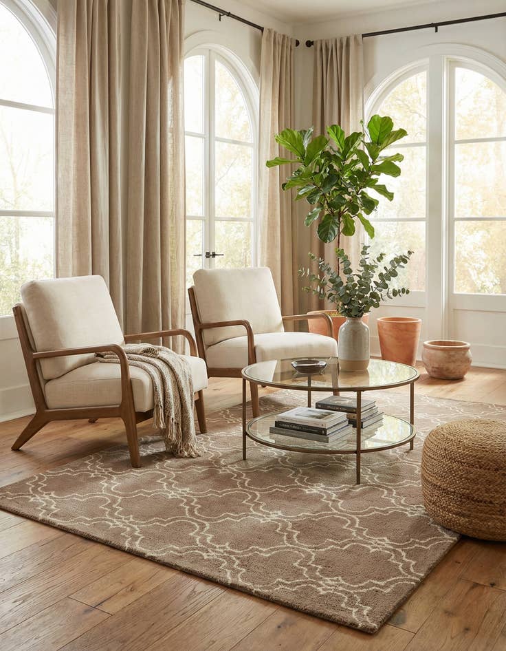 Detail image of 5' x 8' Luna Rug