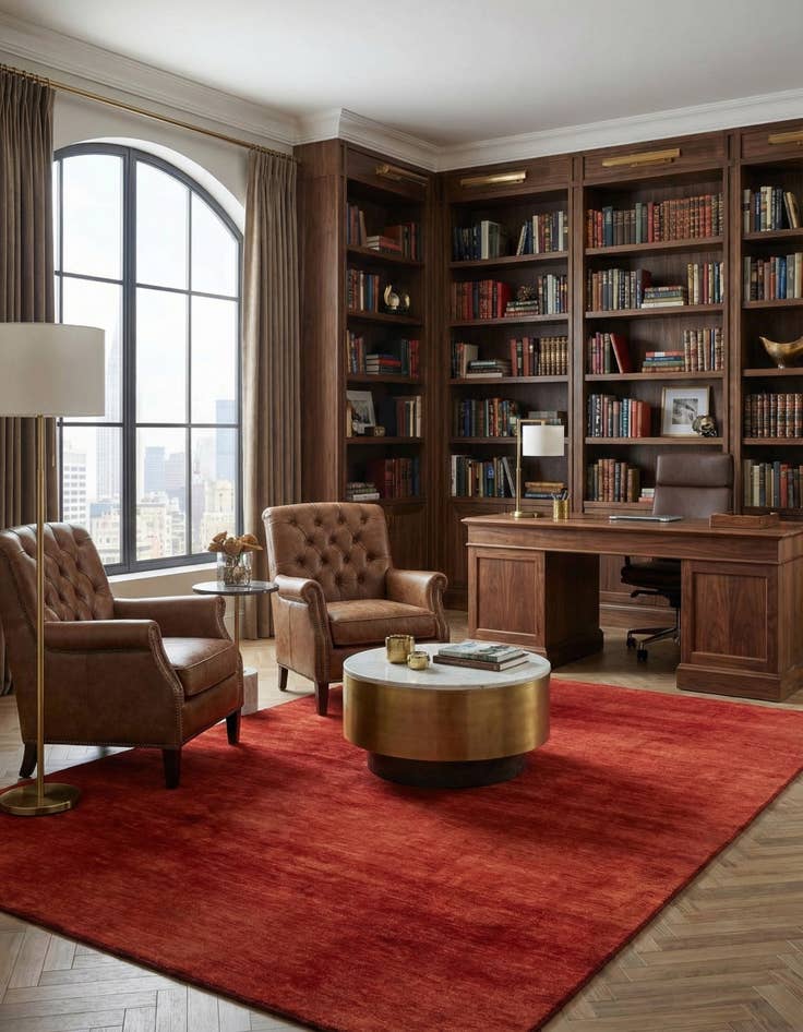 Detail image of 6' 4 x 9' 5 Amaleh Wool Rug