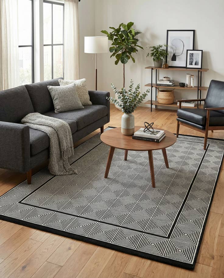 Detail image of 5' 3 x 8' Milano Rug