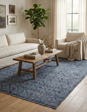 5' 8 x 8' 4 Hand Knotted Darya Wool Rug