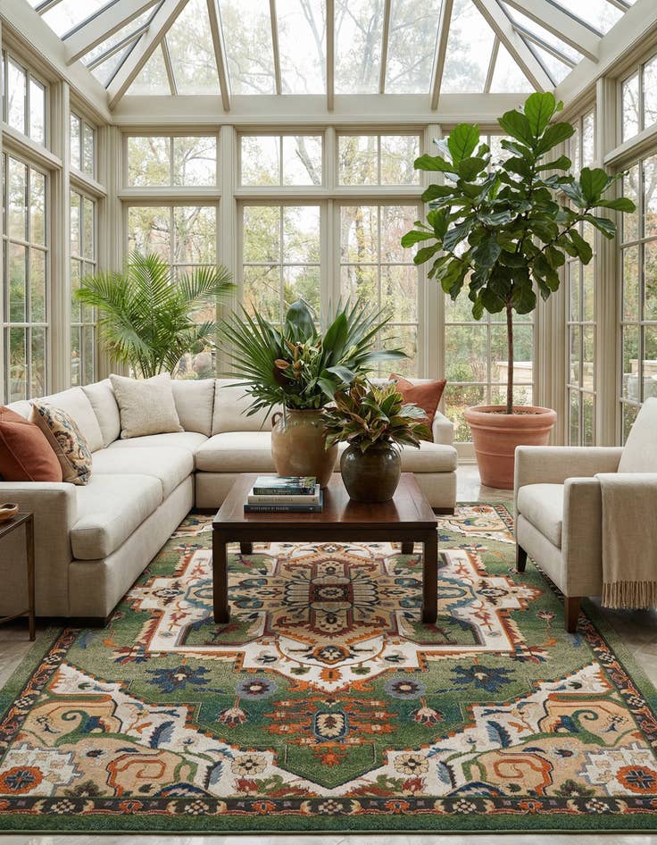 Detail image of 10' x 14' Isabella Rug