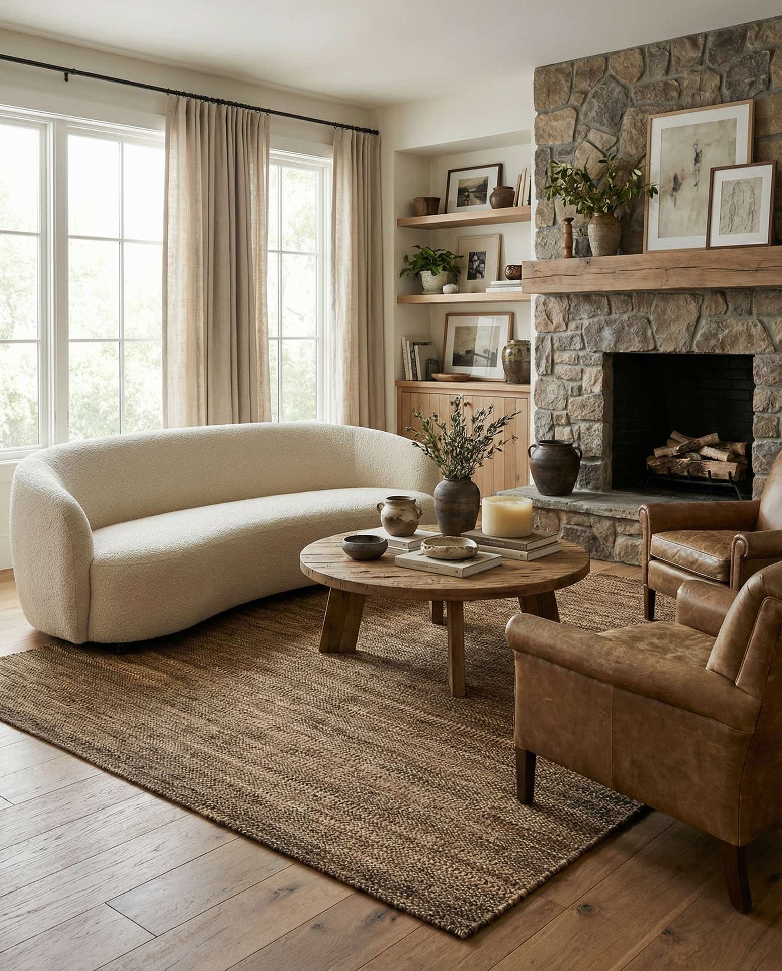 5' 4 x 6' 6 Juma Wool Rug