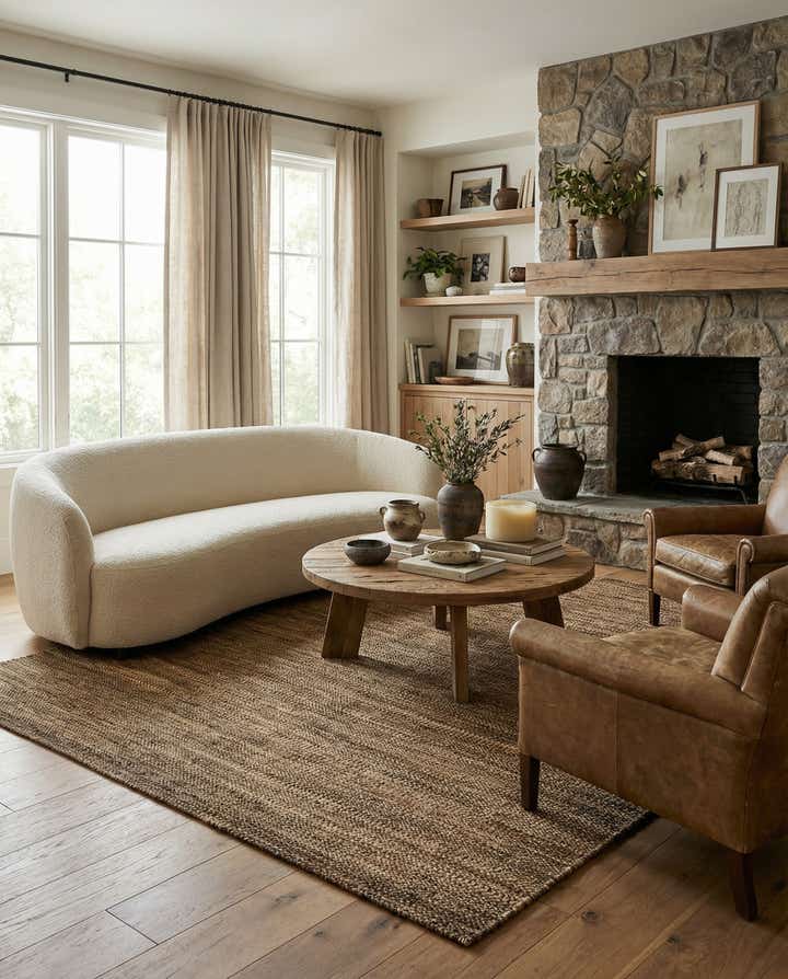 5' 4 x 6' 6 Juma Wool Rug