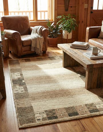 3' 10 x 6' Hand Knotted Kashkuli Gabbeh Wool Rug