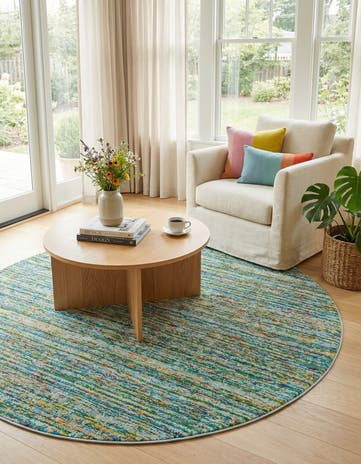 7' 10 x 7' 10 Calypso Round Rug
