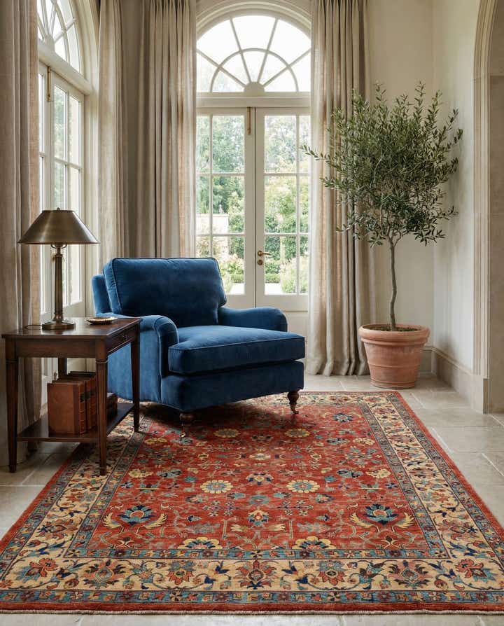 7' 3 x 9' 7 Sara Wool Rug