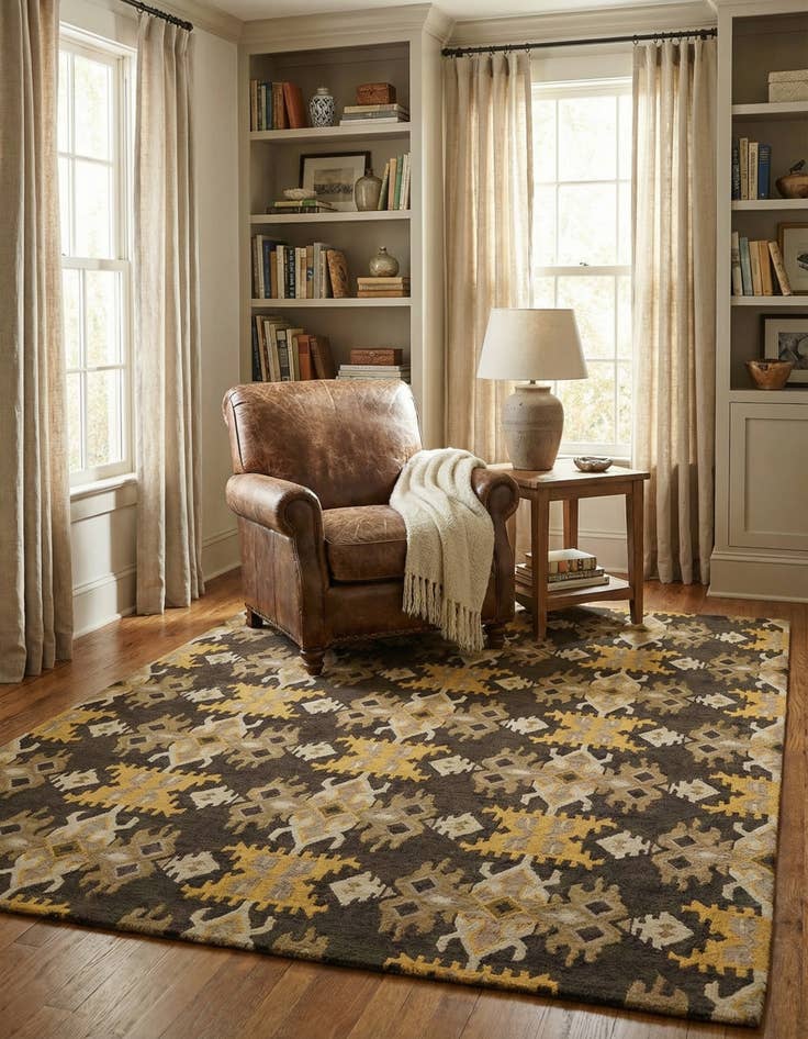 Detail image of 8' x 10' Luna Wool Rug