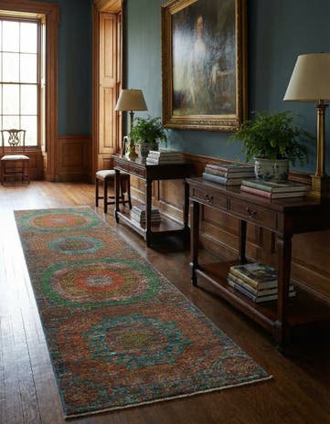 2' 8 x 9' 10 Amina Wool Runner Rug