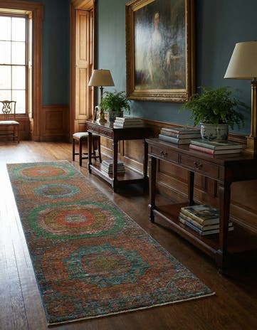 2' 8 x 9' 10 Amina Wool Runner Rug