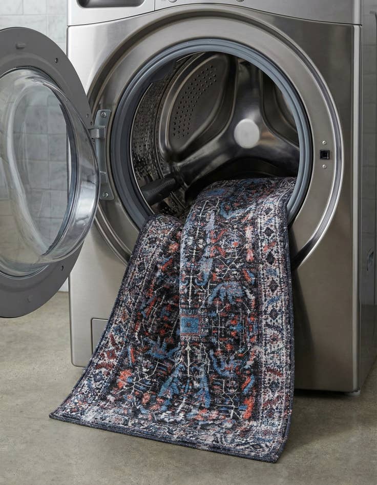 Detail image of  2' 7 x 13'  Washable Mangata Runner Rug