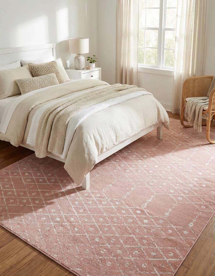 Detail image of  10' x 14' Paxon Trellis Rug