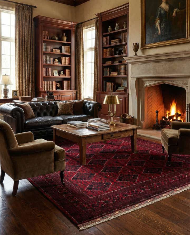 8' 6 x 11' 2 Hand Knotted Khal Mohammadi Wool Rug