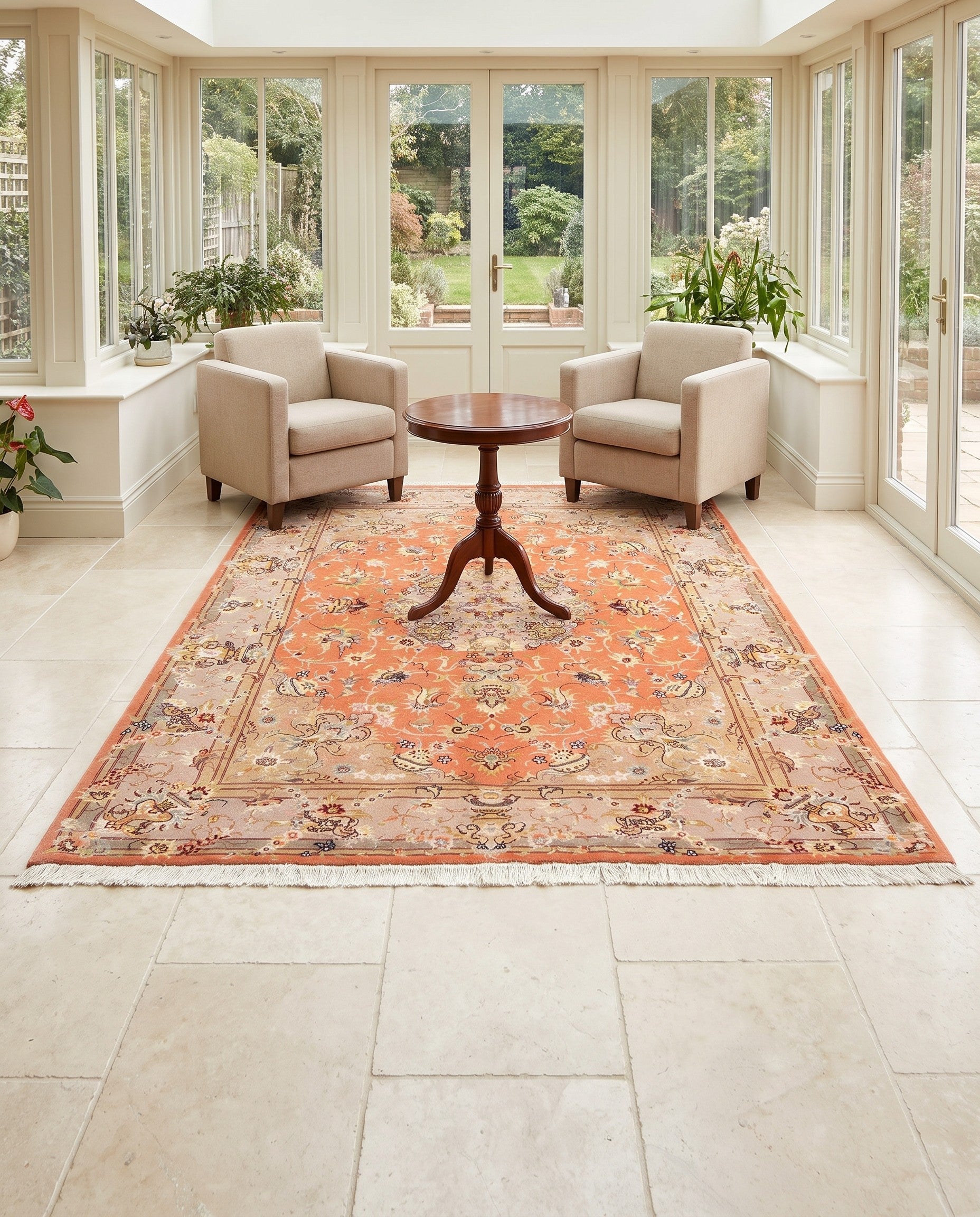 5' 2 x 6' 7 Tabriz Rug