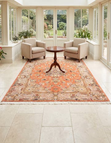5' 2 x 6' 7 Tabriz Rug