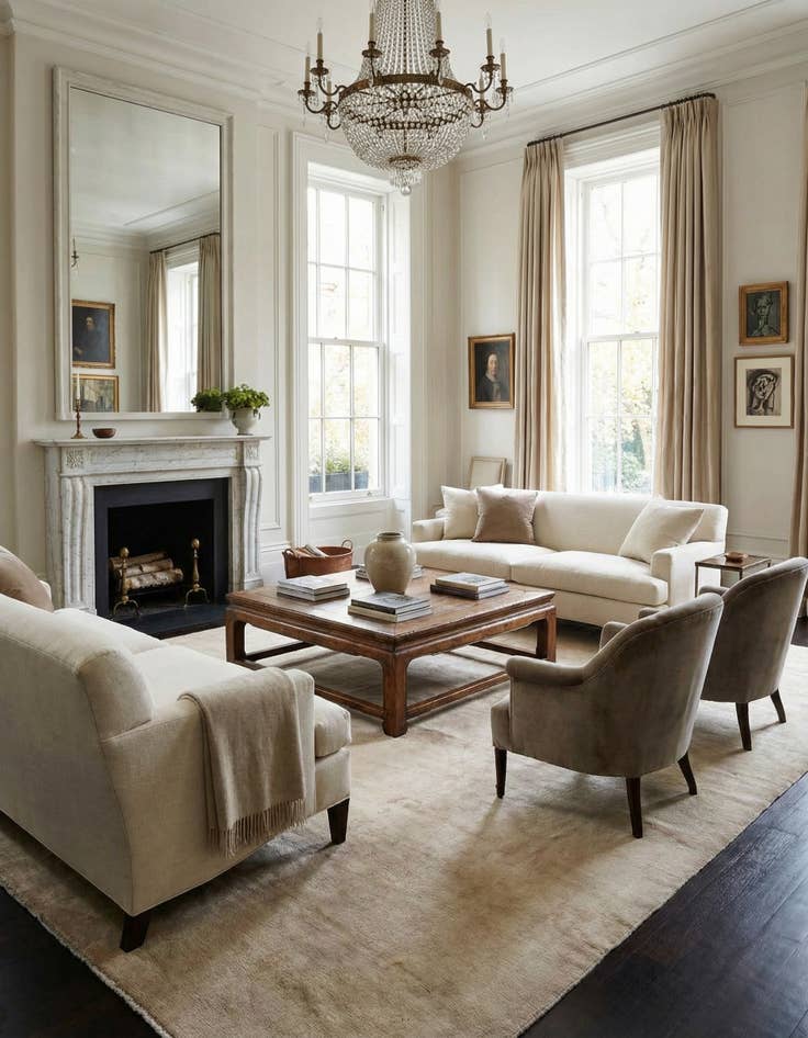 Detail image of 11' 9 x 15'  Hand Knotted Oushak Wool Rug