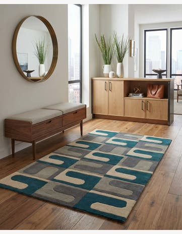 5' 1 x 8' Luna Wool Rug