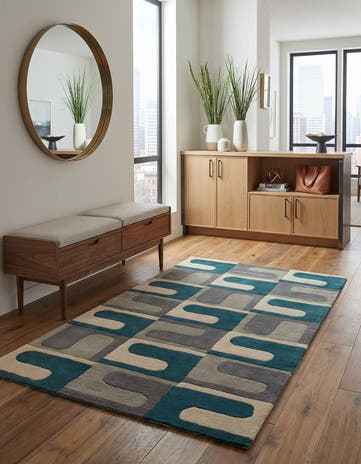 5' 1 x 8' Luna Wool Rug