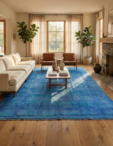 8' 5 x 12' Hand Knotted Moroccan Wool Rug