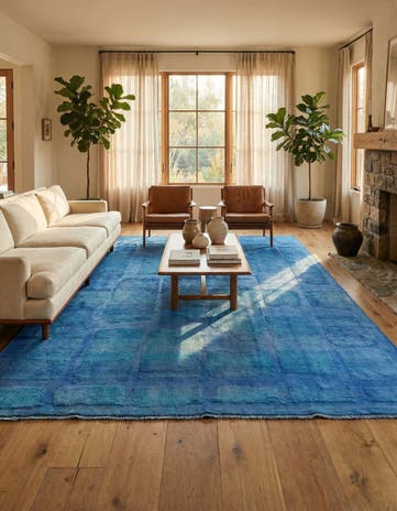 8' 5 x 12' Hand Knotted Moroccan Wool Rug