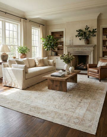 9' 4 x 12' 6 Hand Knotted Ultra Vintage Persian Wool Rug