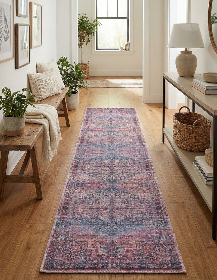 2' x 8' Washable Maahru Runner Rug
