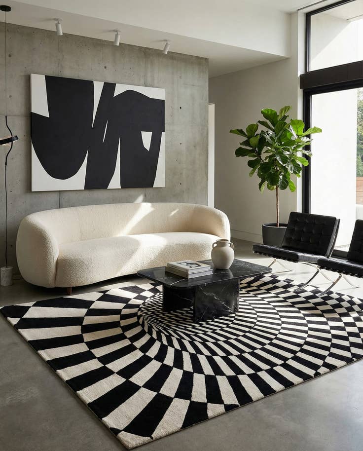 Detail image of 7' 10 x 10' Vortex Wool Rug